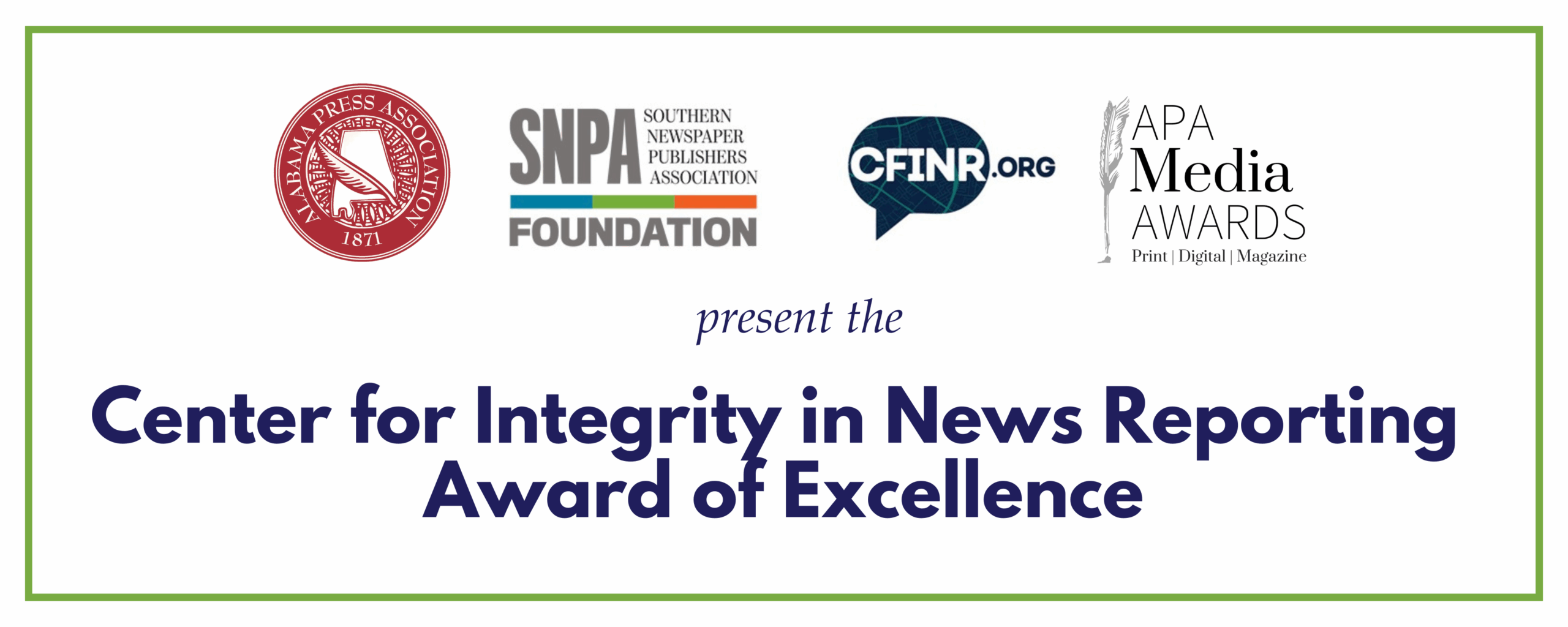 CFINR Prize Website Banner